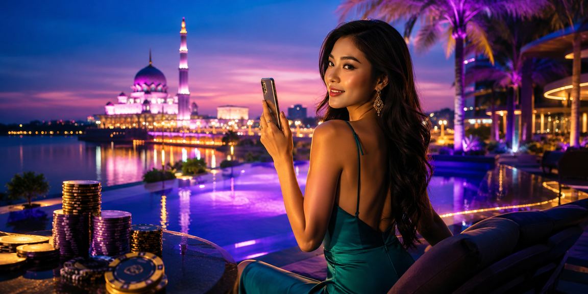 Pengguna Putrajaya mengakses jackpot m13win melalui kasino mudah alih di telefon pintar